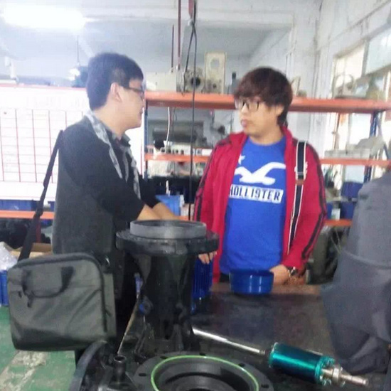 杰凯槽外立式泵赢得韩国客户的青睐