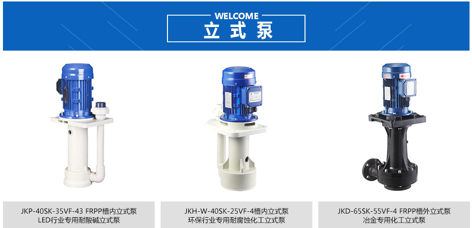 选择直立式耐酸碱泵的优势